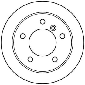 TRW Brzdový kotúč plny Ø258mm DF4087S_thumb2