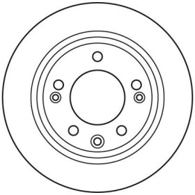 TRW Brzdový kotúč plny Ø262mm DF6123_thumb2