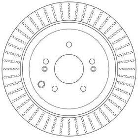 TRW Brzdový kotúč vetraný Ø324mm DF6330_thumb2