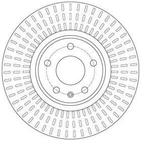 TRW Brzdový kotúč vetraný Ø320mm DF6148_thumb2
