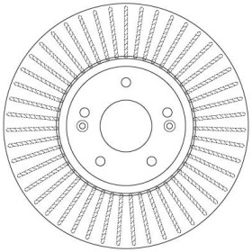 TRW Brzdový kotúč vetraný Ø321mm DF6222_thumb2
