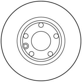 TRW Brzdový kotúč plny Ø282mm DF2665_thumb2