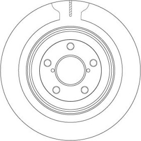 TRW Brzdový kotúč vetraný Ø290mm DF7328_thumb2
