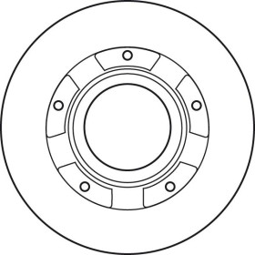 TRW Brzdový kotúč plny Ø280mm DF4821S_thumb2