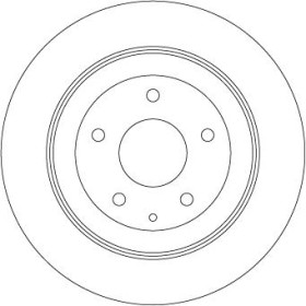 TRW Brzdový kotúč plny Ø303mm DF8053_thumb2