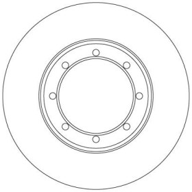 TRW Brzdový kotúč plny Ø302mm DF6372_thumb2