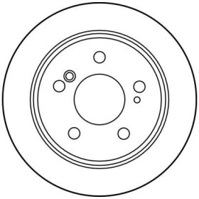 TRW Brzdový kotúč plny Ø258mm DF1583_thumb2