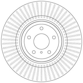 TRW Brzdový kotúč vetraný Ø354mm DF6498S_thumb2