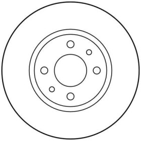 TRW Brzdový kotúč vetraný Ø257mm DF2686_thumb2