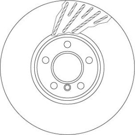 TRW Brzdový kotúč Brzdovy kotuc dvojdielny Ø348mm DF6611S_thumb2