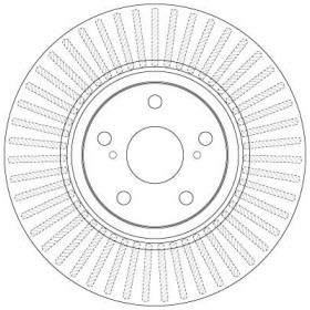 TRW Brzdový kotúč vetraný Ø320mm DF6268_thumb2