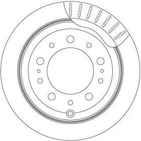 TRW Brzdový kotúč vetraný Ø329mm DF4483_thumb2