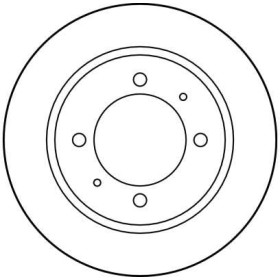 TRW Brzdový kotúč plny Ø260mm DF2784_thumb2