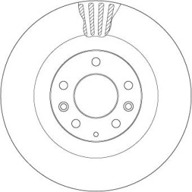 TRW Brzdový kotúč vetraný Ø320mm DF8043_thumb2