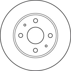 TRW Brzdový kotúč vetraný Ø234mm DF4887_thumb2