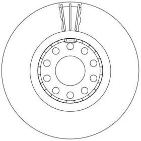 TRW Brzdový kotúč vetraný Ø314mm DF4125S_thumb2