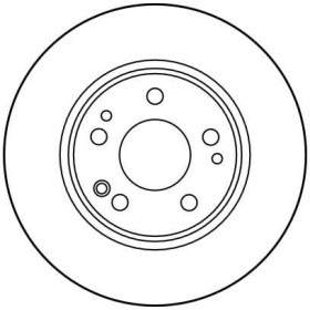 TRW Brzdový kotúč vetraný Ø284mm DF1585_thumb2