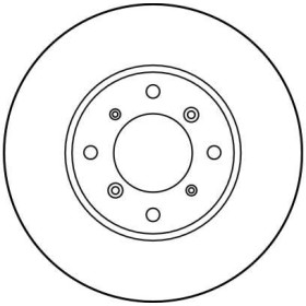TRW Brzdový kotúč vetraný Ø242mm DF1963_thumb2