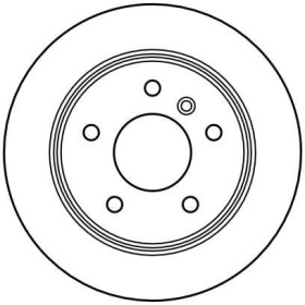 TRW Brzdový kotúč plny Ø258mm DF4223_thumb2