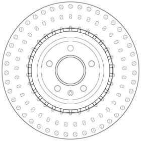 TRW Brzdový kotúč vetraný Ø345mm DF6149S_thumb2