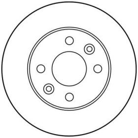 TRW Brzdový kotúč plny Ø238mm DF1015_thumb2