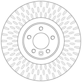 TRW Brzdový kotúč vetraný Ø380mm DF6508S_thumb2