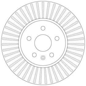TRW Brzdový kotúč vetraný Ø300mm DF6629_thumb2