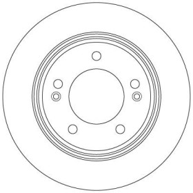 TRW Brzdový kotúč plny Ø262mm DF6627_thumb2