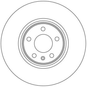 TRW Brzdový kotúč vetraný Ø321mm DF4358S_thumb2