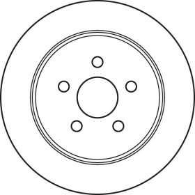 TRW Brzdový kotúč plny Ø270mm DF4533_thumb2