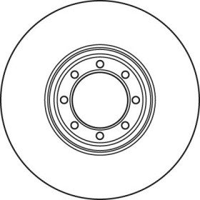 TRW Brzdový kotúč vetraný Ø294mm DF4985S_thumb2