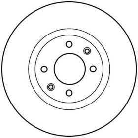 TRW Brzdový kotúč vetraný Ø283mm DF4183_thumb2