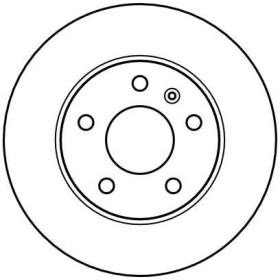 TRW Brzdový kotúč plny Ø264mm DF4051_thumb2