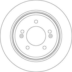 TRW Brzdový kotúč plny Ø284mm DF7953_thumb2