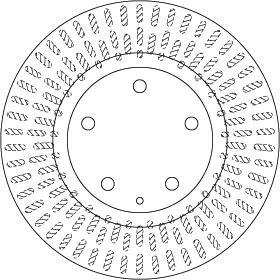 TRW Brzdový kotúč vetraný Ø280mm DF6670_thumb2
