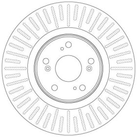 TRW Brzdový kotúč vetraný Ø320mm DF6437_thumb2