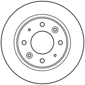 TRW Brzdový kotúč plny Ø261mm DF4083_thumb2