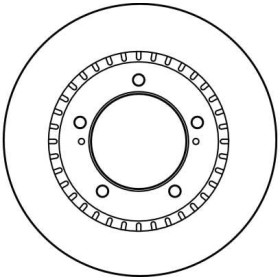 TRW Brzdový kotúč vetraný Ø310mm DF4156_thumb2