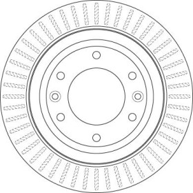 TRW Brzdový kotúč vetraný Ø324mm DF6350_thumb2