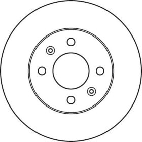 TRW Brzdový kotúč vetraný Ø241mm DF6040_thumb2