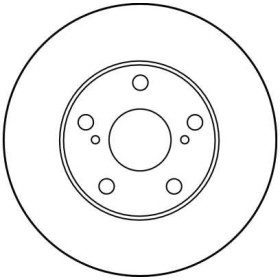 TRW Brzdový kotúč vetraný Ø275mm DF1431_thumb2