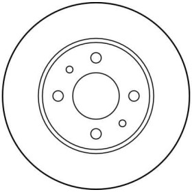 TRW Brzdový kotúč plny Ø241mm DF1745_thumb2