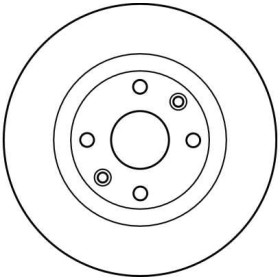 TRW Brzdový kotúč vetraný Ø259mm DF2586_thumb2