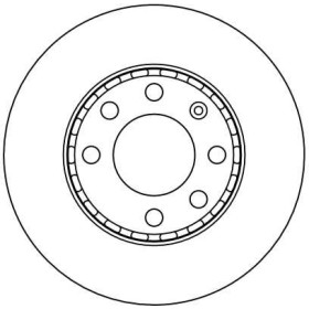 TRW Brzdový kotúč vetraný Ø239mm DF4205_thumb2