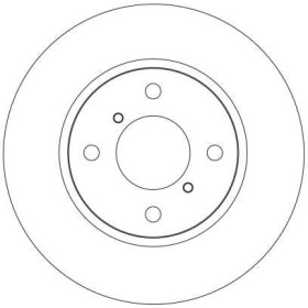 TRW Brzdový kotúč plny Ø246,5mm DF4131_thumb2