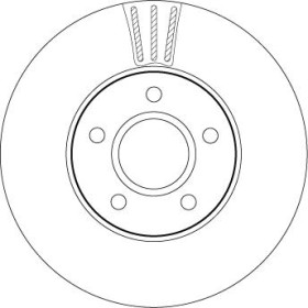 TRW Brzdový kotúč vetraný Ø278mm DF4465_thumb2