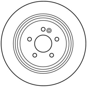 TRW Brzdový kotúč plny Ø331,5mm DF4196_thumb2