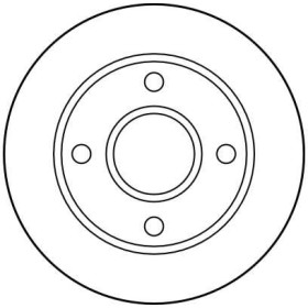 TRW Brzdový kotúč plny Ø240mm DF2752_thumb2