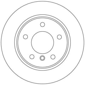 TRW Brzdový kotúč plny Ø280mm DF4448_thumb2