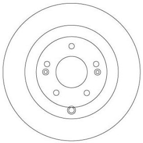 TRW Brzdový kotúč plny Ø302mm DF6690_thumb2